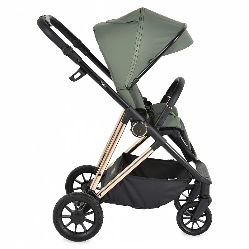 Moni Комбинирана количка Merci 3 in 1 Dark-green