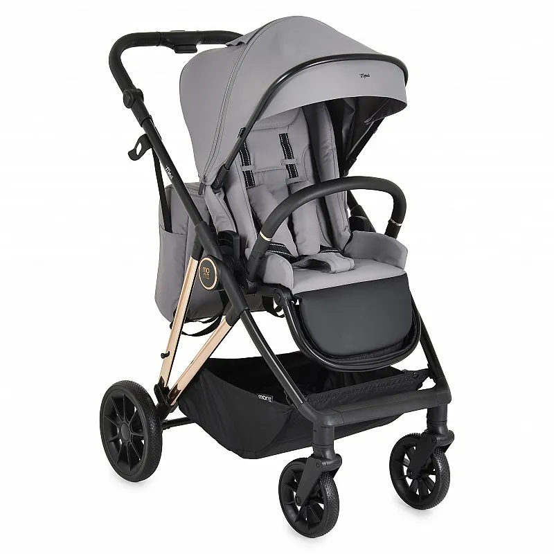 Moni Комбинирана количка Merci 3 in 1 Stone-gray