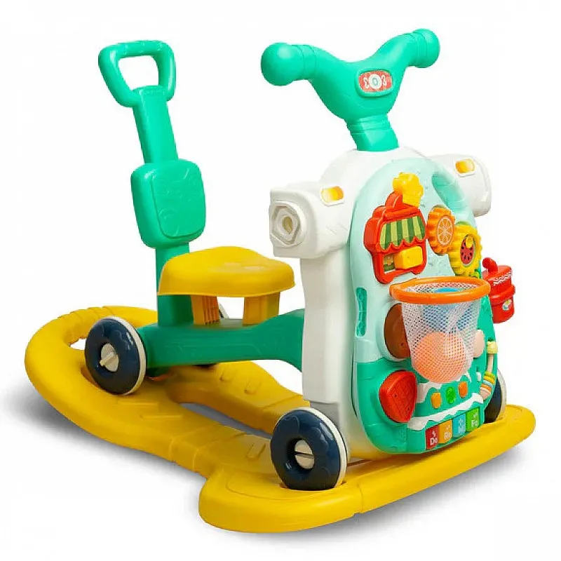 Moni Играчка за прохождане 5в1 Modo-HE0812 blue