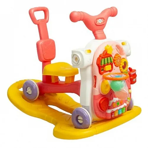 Moni Играчка за прохождане 5в1 Modo-HE0813 pink