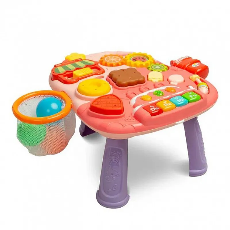 Moni Играчка за прохождане 5в1 Modo-HE0813 pink