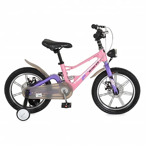 Byox Детски велосипед 16" NitroV9 pink