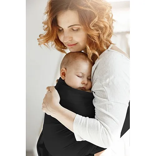 Cangaroo Слинг Cherish черен