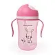 Cangaroo Чаша със силиконова сламка 300ML C0587 розов