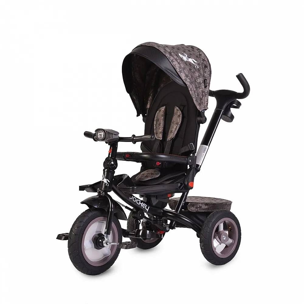 Byox Детска триколка JOCKEY бежови звезди - 107020