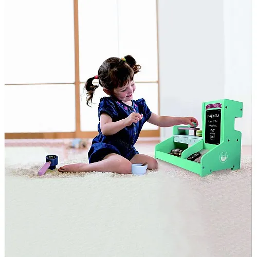 Moni Toys Дървен магазин за кафе 4442
