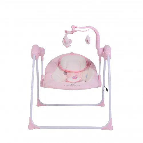 Cangaroo Електрическа люлка Baby Swing+ розов