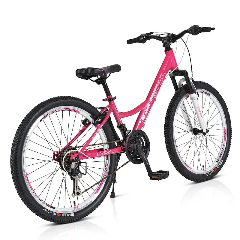 Byox Велосипед със скорости 24“ Princess розов