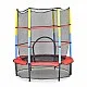 Byox Батут 4.7FT червен 140 см