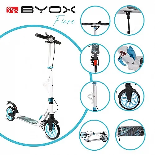 Byox Тротинетка Fiore син