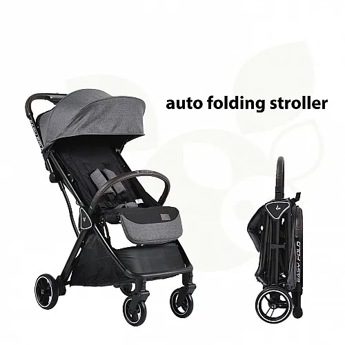 Cangaroo Детска лятна количка Easy fold сив