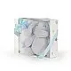 Cangaroo Бебешко одеяло 90/75 cm с играчка Elephant blue