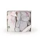 Cangaroo Бебешко одеяло 90/75 cm с играчка Elephant pink