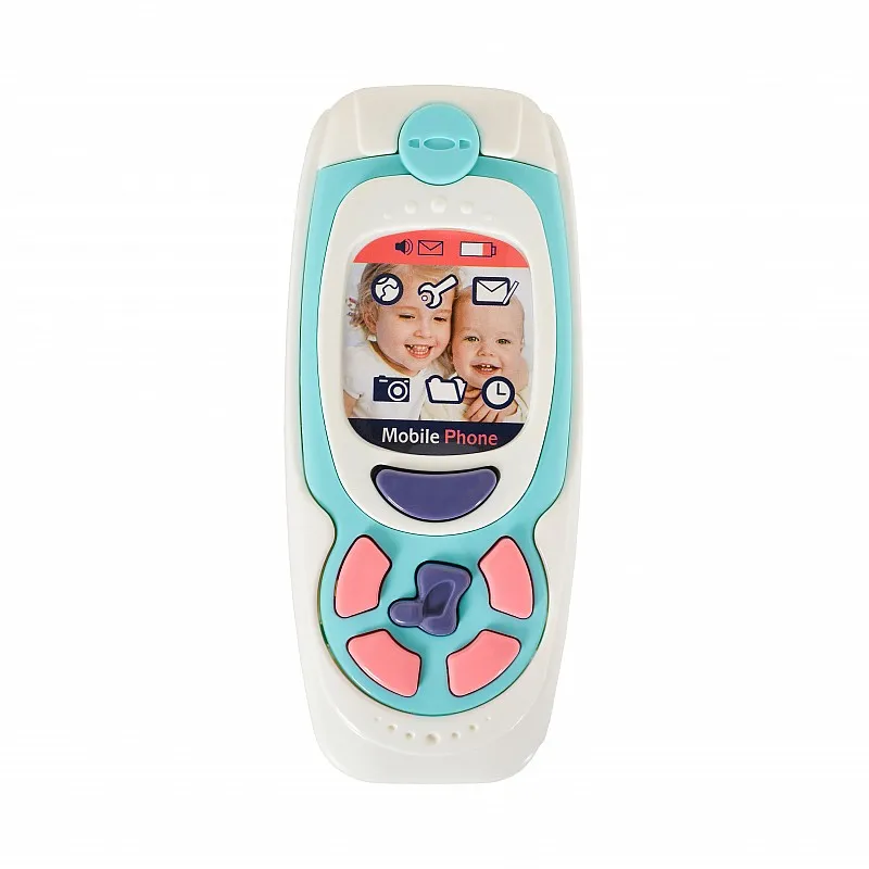 Moni Toys Бебешки Телефон с бутони K999-72B син Moni Toys Бебешки Телефон с бутони K999-72B син