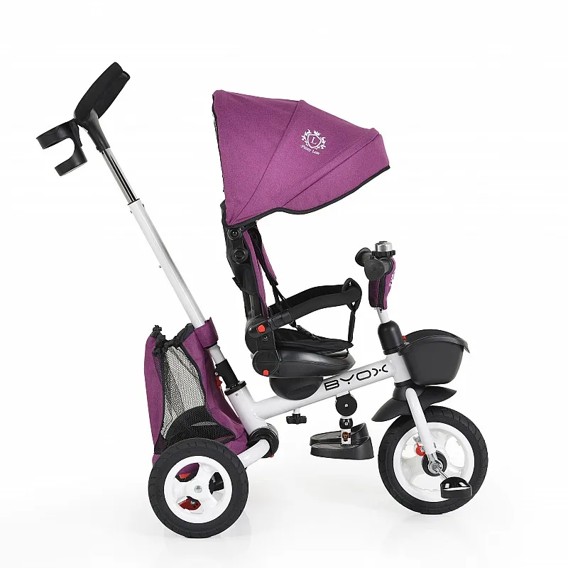 Byox Детска триколка Flexy Lux лилав