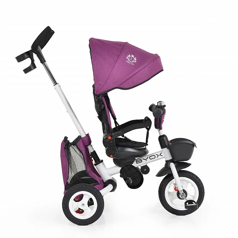 Byox Детска триколка Flexy Lux лилав