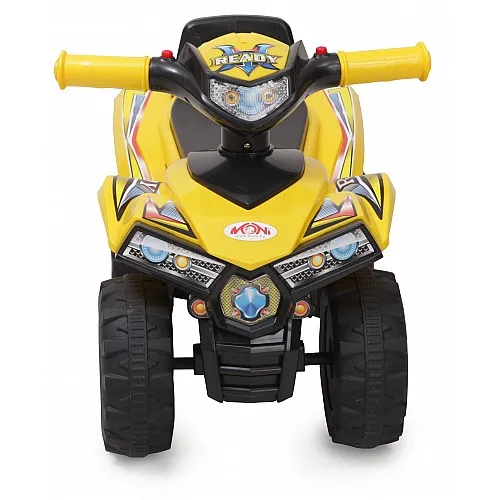 Moni Toys Детско ATV за бутане 551 жълт