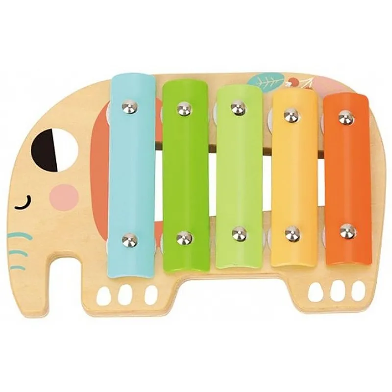 Tooky Toy Дървен музикален сет TF567 Tooky Toy Дървен музикален сет TF567