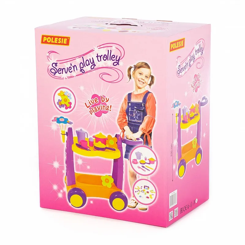 Polesie Toys Количка за сервиране 4960