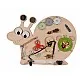 Moni Toys Монтесори дървена дъска Snail