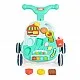 Moni Toys Играчка за прохождане 2в1 Basket blue