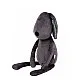 Bali Bazoo Мека играчка За Гушкане Dog 58cm сив 81990