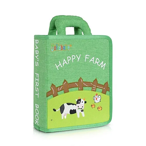 Jollybaby Мека книжка-чанта Happy Farm 2103168