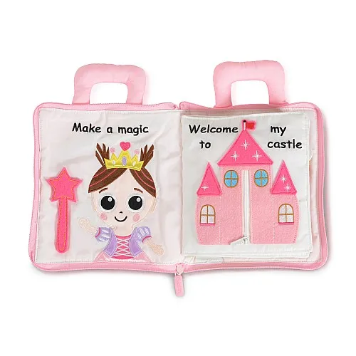 Jollybaby Мека книжка-чанта Princess Castle 10047