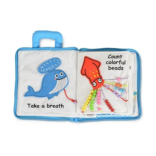 Jollybaby Мека книжка-чанта Underwater World 10046