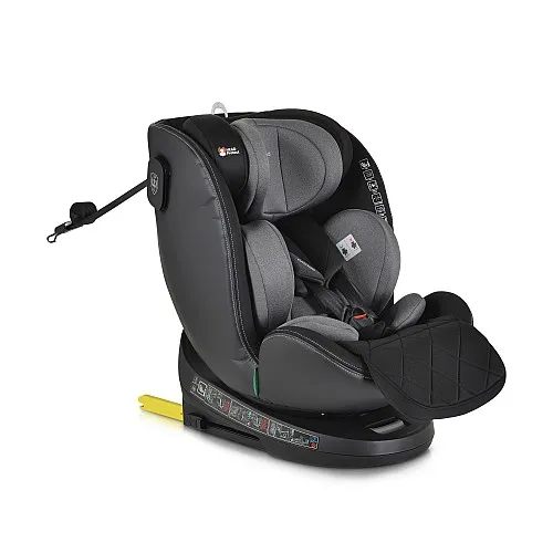 Cangaroo Стол за кола Castor с опция сън 40-150см сив