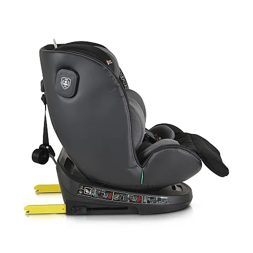 Cangaroo Стол за кола Castor с опция сън 40-150см сив