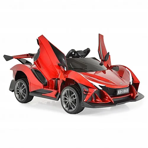 Moni Акумулаторна кола Flash KD-1668 червен металик