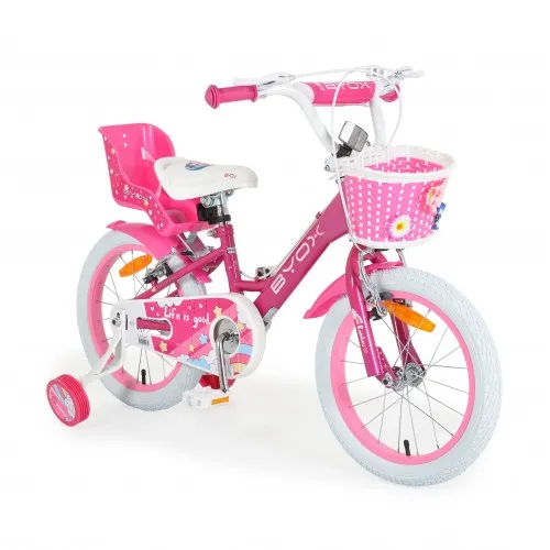 Byox Детски велосипед 16" Cupcake розов