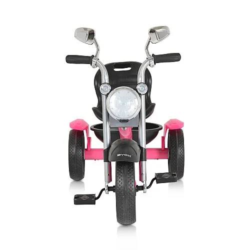 Byox Детска триколка Retro музикалн розов