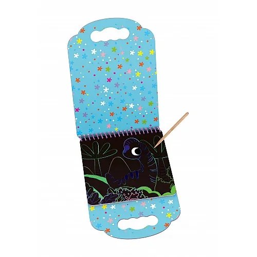 Tooky Land Скреч книжка Динозаври LT160