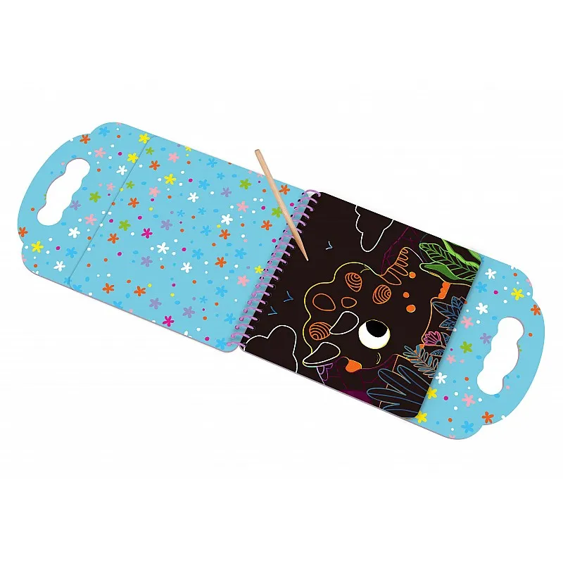 Tooky Land Скреч книжка Динозаври LT160