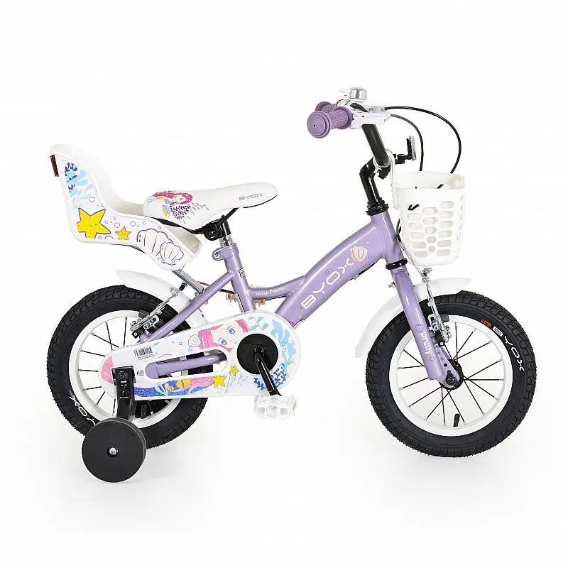 Byox Детски велосипед 12" Princess violet