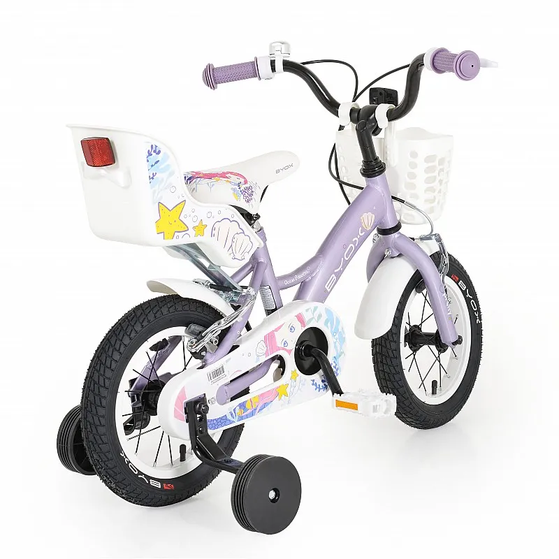 Byox Детски велосипед 12" Princess violet