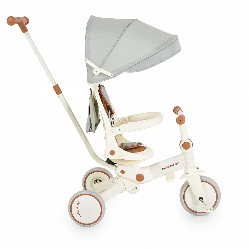Cangaroo Триколка Compacto 3в1 бежов