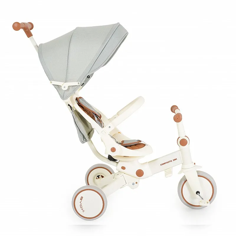 Cangaroo Триколка Compacto 3в1 бежов