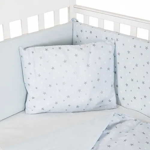 Hugzzz Спален комплект 6 части 120/60 NOOK Blue stars