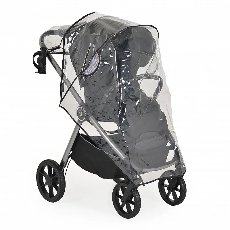 Cangaroo Комбинирана количка 3 в 1 Unique Carbon-Black