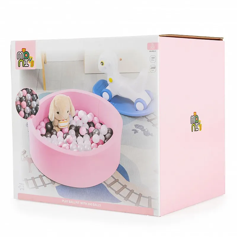Moni Toys Басейн с 200 топки розов - BP02-5