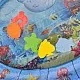 Moni Toys Надуваема водна подложка за игра костенурка 889C