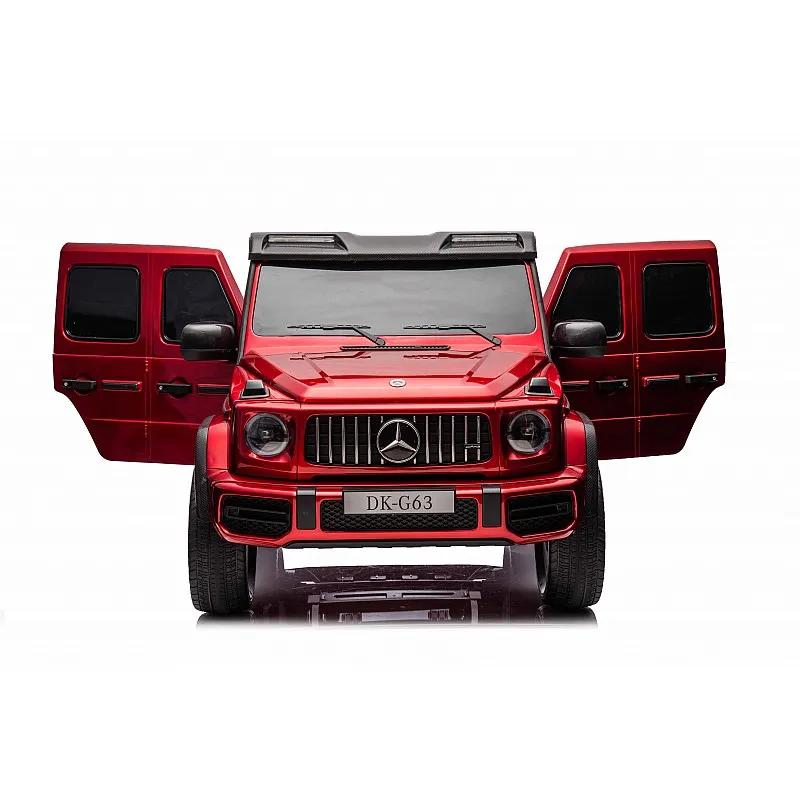 Акумулаторен джип Mercedes G63 4x4 мет.червен