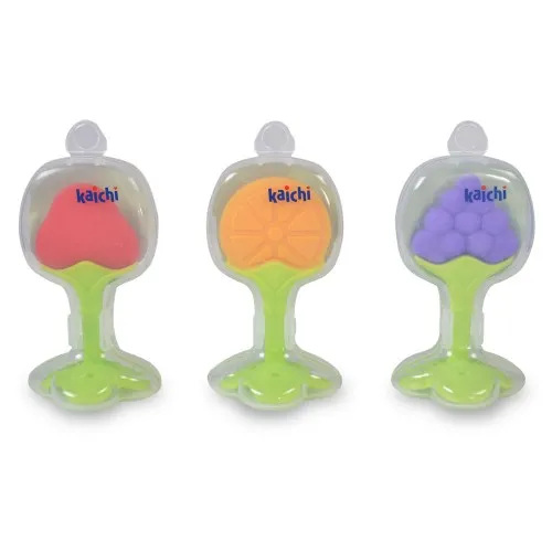 Kaichi Чесалка за зъби Fruity Wood K999-510C зелен