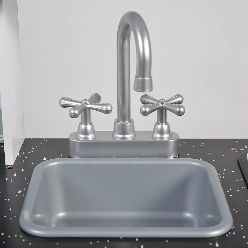 Moni Toys Дървена кухня със светещи котлони 7257