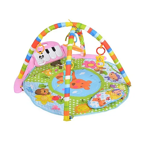 Moni Toys Активна гимнастика Baby Piano Girl розов