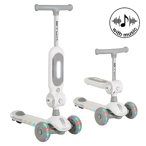 Byox Тротинетка 2in1 StreetPro grey