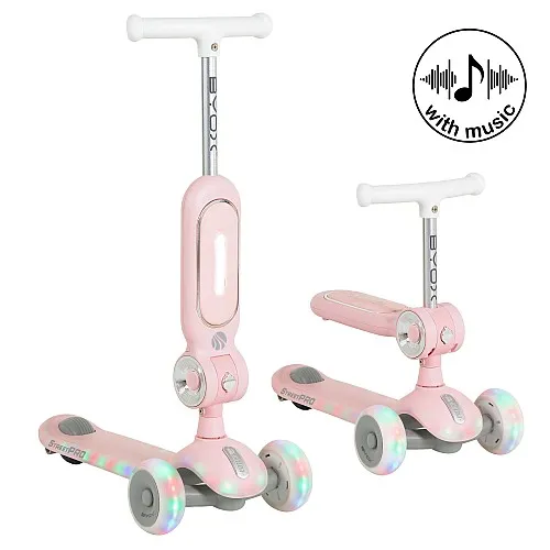 Byox Тротинетка 2in1 StreetPro pink